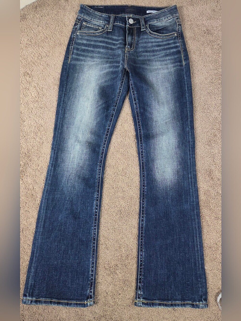 Daytrip Blue Faded Flare Jeans